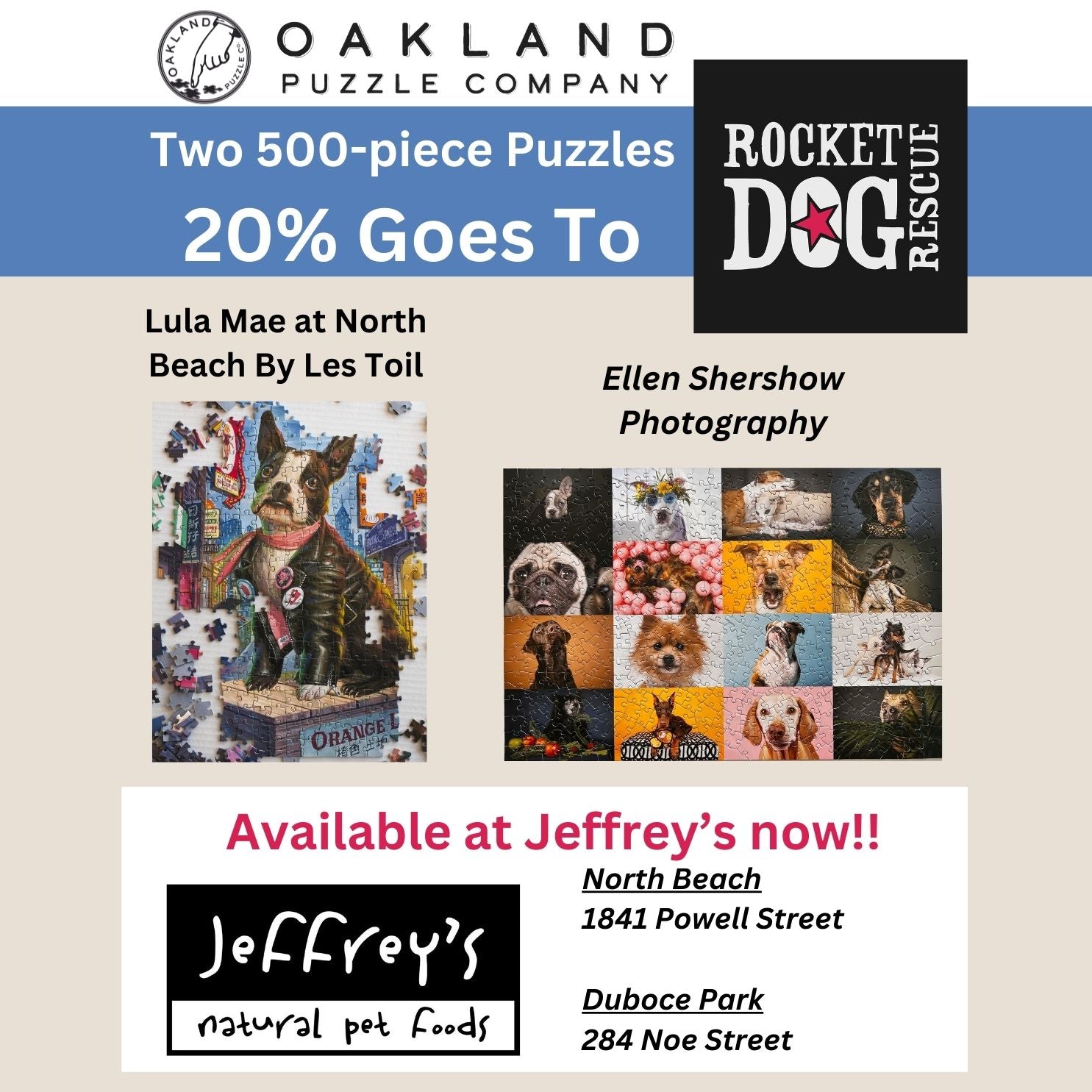 One for the Dog (Lovers) Oakland Puzzle Company