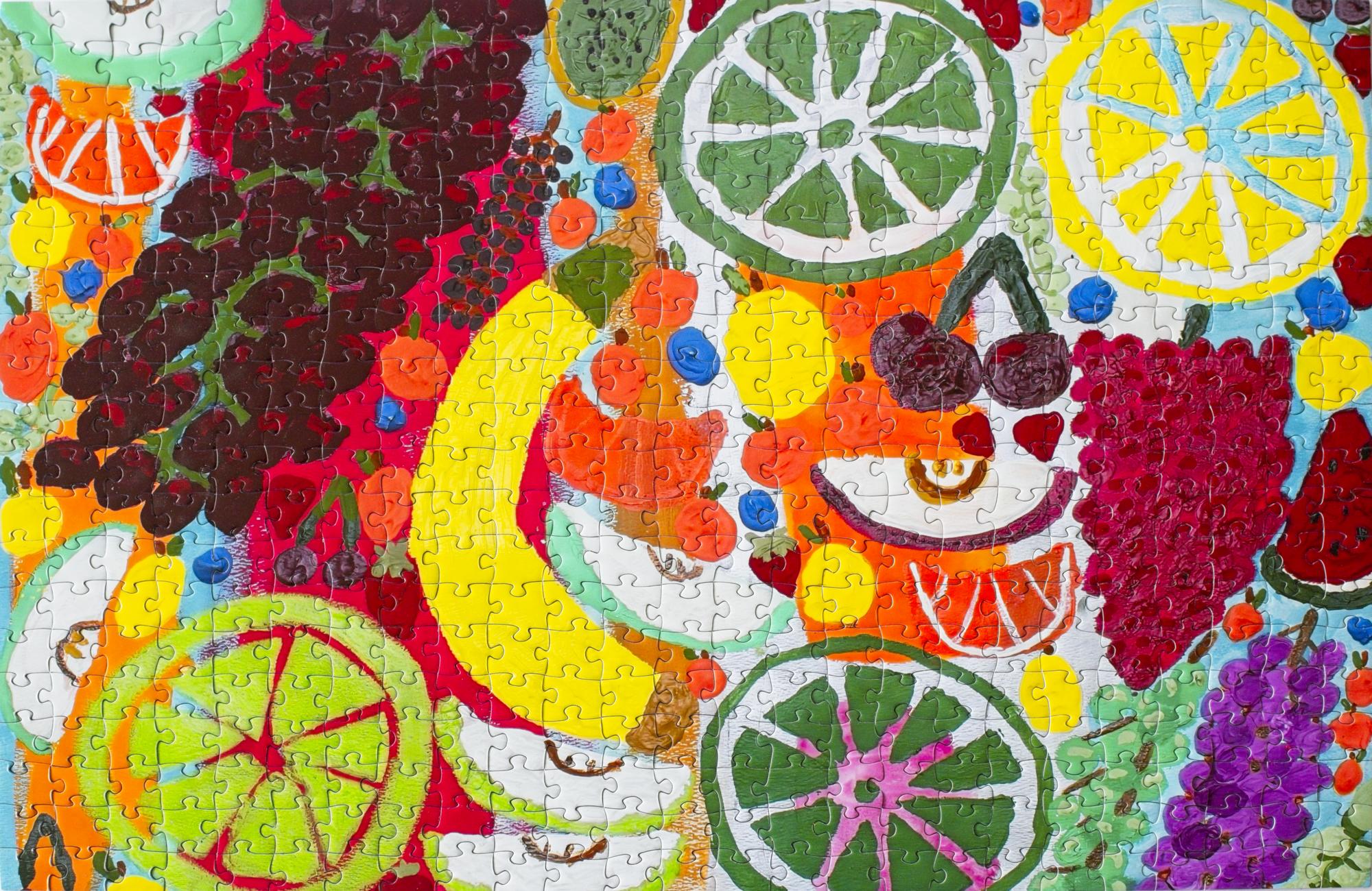 Fruitful Art Puzzle – Creative Growth 500-Piece Limited Edition