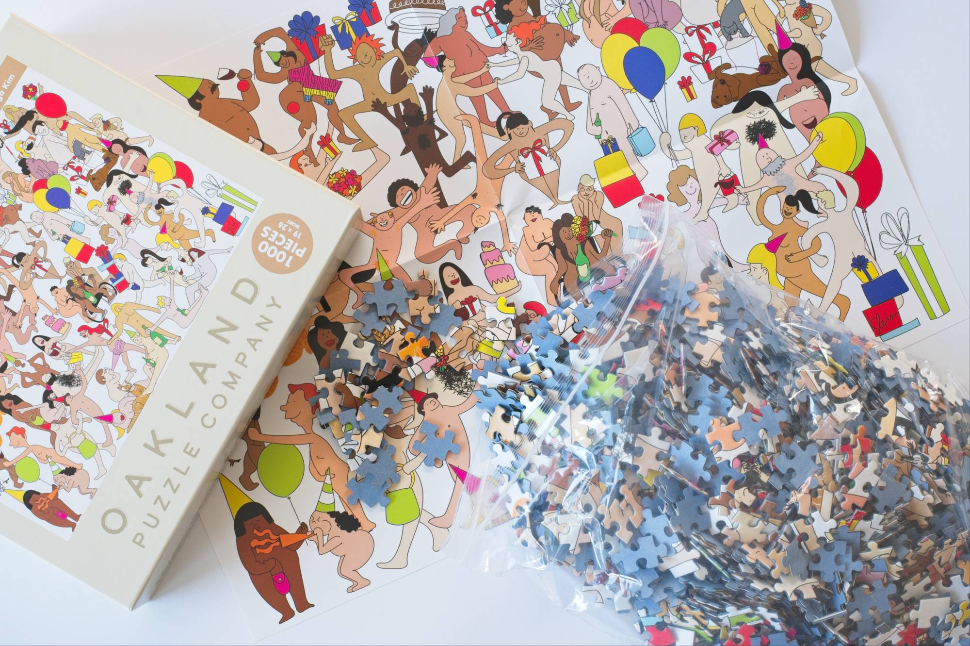 Birthday Suits by Songa Kim-1000 Piece Jigsaw Puzzle – Oakland
