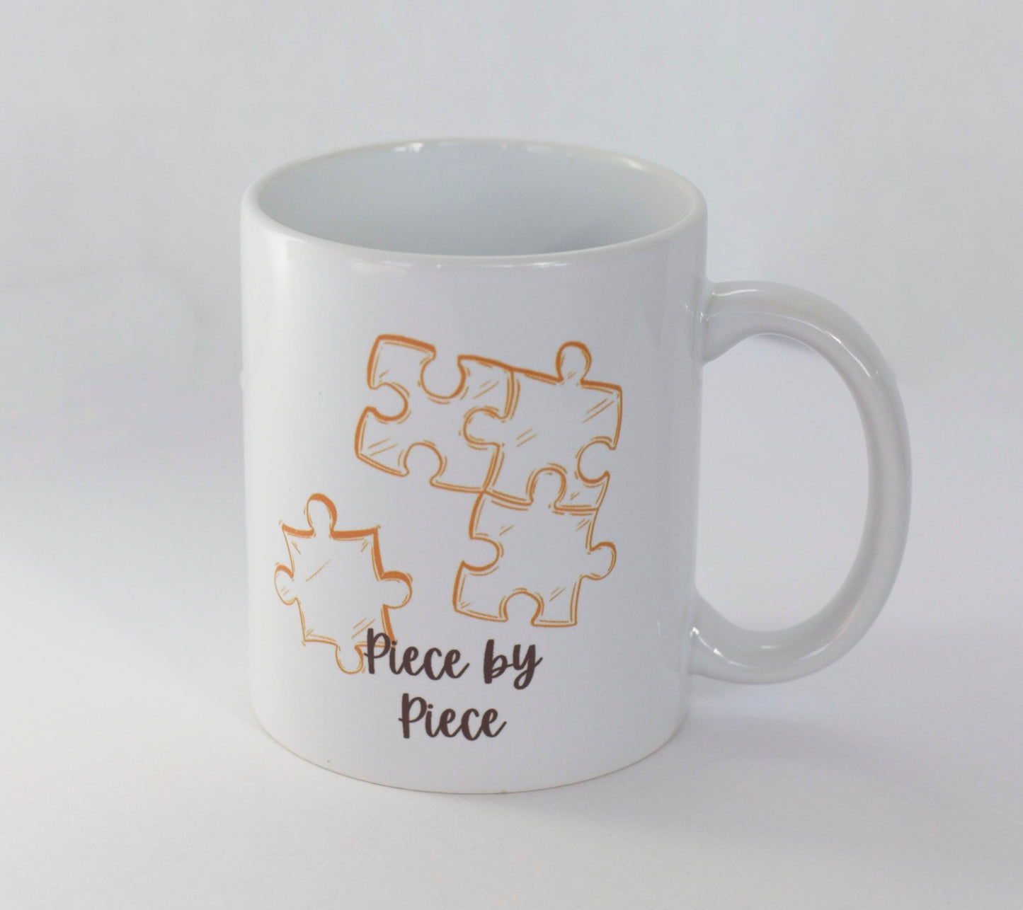 Jigsaw Puzzle Mug-Piece by PIece, Day by Day