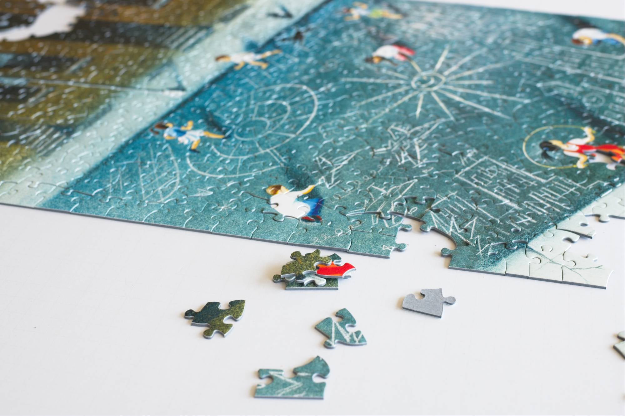 Children's Games Puzzle – 500 Pieces of Art by Eric Drooker