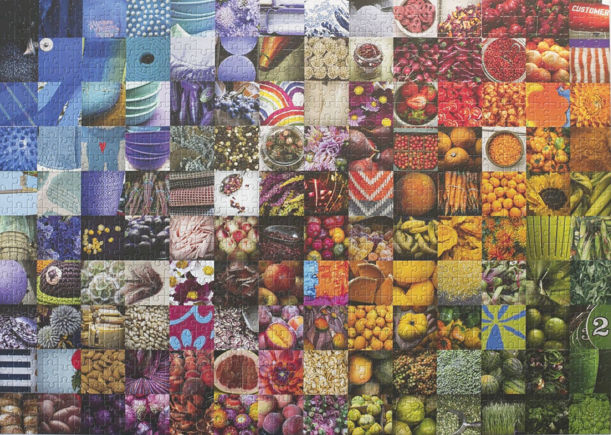 Rainbow Grocery Puzzle – 50th Anniversary Edition – Oakland Puzzle