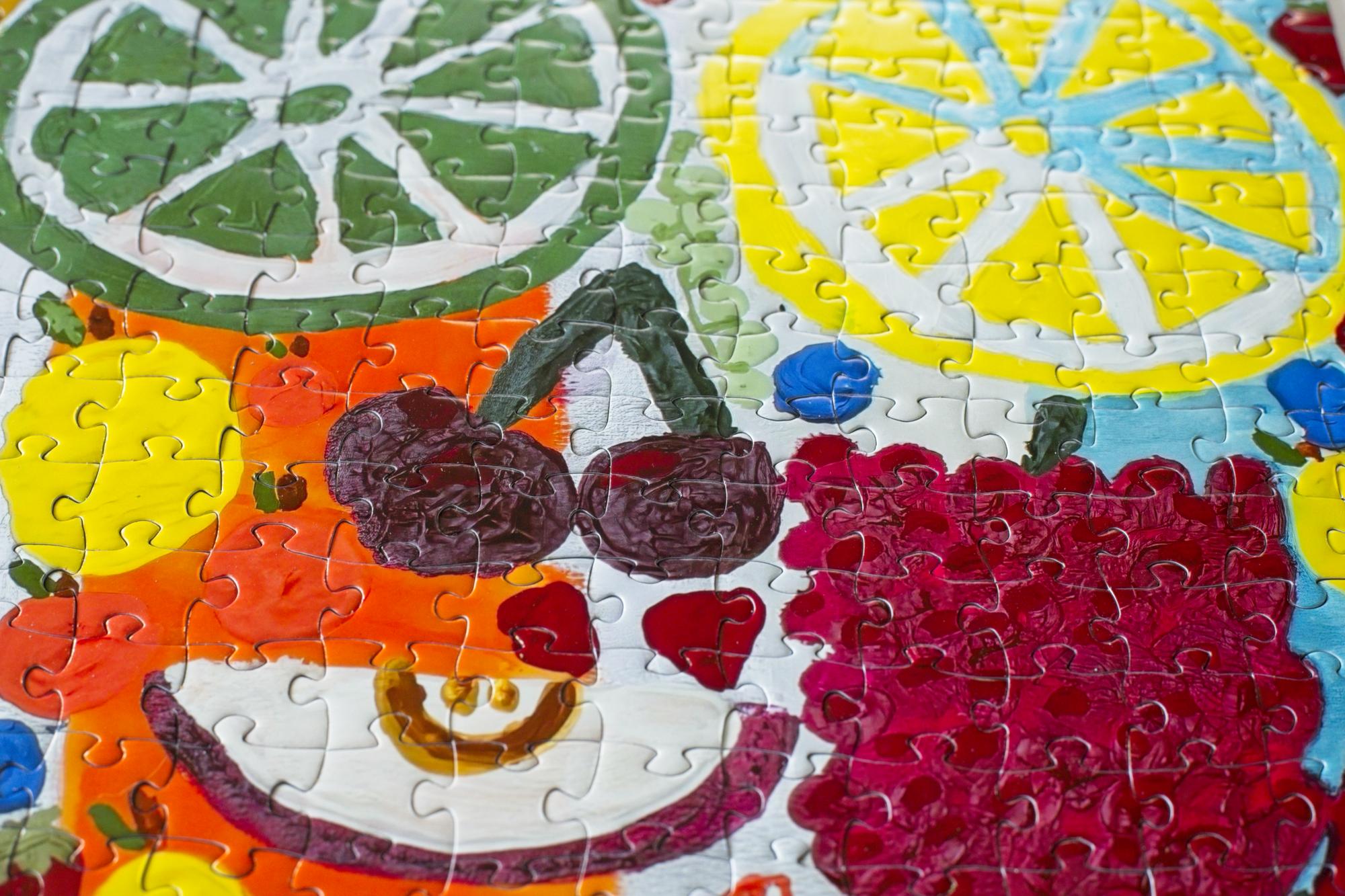 Fruitful Art Puzzle – Creative Growth 500-Piece Limited Edition